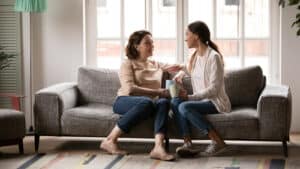talking to parents about money
